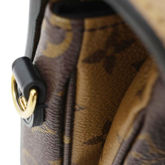 Louis Vuitton  Metis Pochette Reverse Monogram Canvas Crossbody Bag Brown - Picture 12 of 14